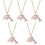 5St Charmante Dolphin Halsketting Violette 5