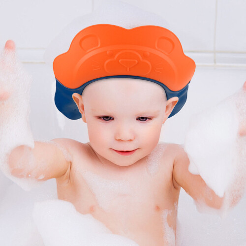 Baby Shower Cap Tpr+pp Verstelbare Haarwasmuts Voor Kinderen Multi 2