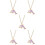 5St Charmante Dolphin Halsketting Violette 9