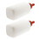4Pcs Lamb Nursing Bottle Durable PP Material Easy Clean White 2