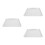 3Pcs Nonstick Aluminum Pizza Baking Pans Perforated for 9