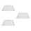3Pcs Nonstick Aluminum Pizza Baking Pans Perforated for 8