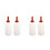 4Pcs Lamb Nursing Bottle Durable PP Material Easy Clean White 9