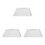 3Pcs Nonstick Aluminum Pizza Baking Pans Perforated for 5