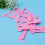 100St Plastic Cosmetic Spatulas Roze Handvat Masker Applicator Make-Up 5
