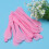 100St Plastic Cosmetic Spatulas Roze Handvat Masker Applicator Make-Up 9