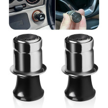 2 PCS 12V Car Cigarette Lighter Plug Fast Heating with Safety Ceramic Ring, Universal Replacement for Cars and Trucks