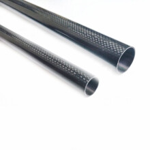 Glossy Carbon Fiber Tube 500mm 5x3mm Strength for RC Aircraft and Drone Frame