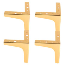 4pcs Heavy Duty Metal Furniture Legs for Sofa Cabinet Bed Frame and Table, Durable Support Feet