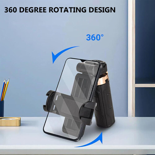 Selfie Stick Tripod with 360 Rotation and Bluetooth Remote, Compact Foldable Phone Tripod for iPhone and Android 1
