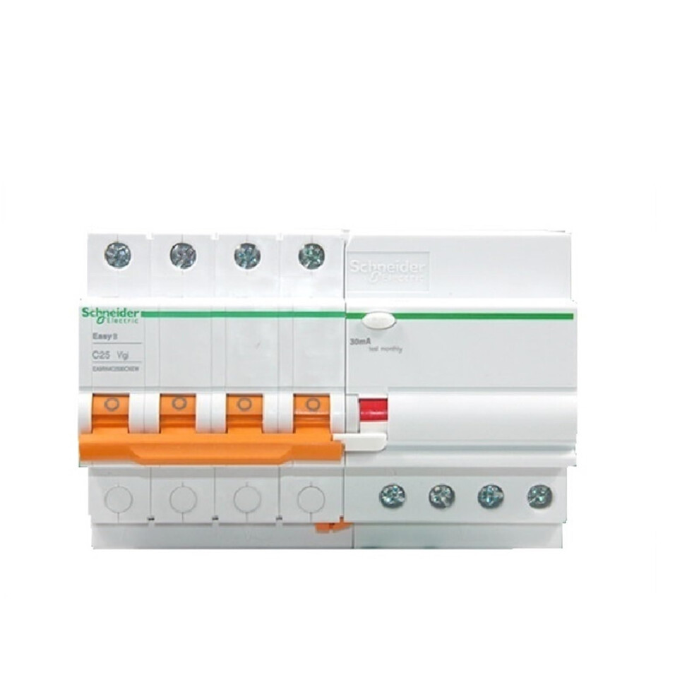 Residual Current Circuit Breaker Rccb 4 Pole 25A Type C Ea9r For Three Phase Safety Protection 9113335720831