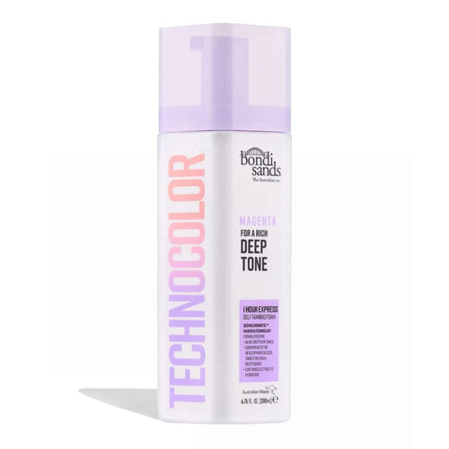 Bondi Sands Bondi Sands Techno 1 Hour Express Self Tanning Foam Magenta 200ml