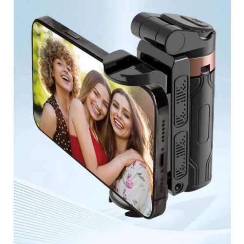 Selfie Stick Tripod with 360 Rotation and Bluetooth Remote, Compact Foldable Phone Tripod for iPhone and Android 2
