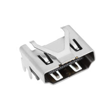 HDMI Port Replacement Durable Aluminum Connector for PS4 Slim PRO Console  Silver