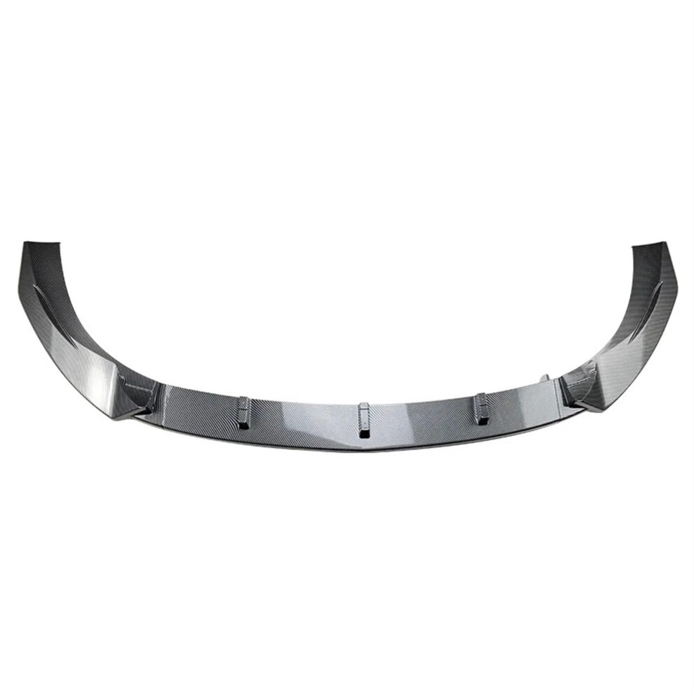 Front Bumper Lip Car Splitter Spoiler For Mercedes Benz Cla45 Amg C118 2020+ Carbon Fiber Look 9455672828055