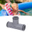 P6362 2PCS ABS Pool T Joint Hose Connector 13