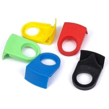5 Pcs Colorful Beer Glass Clips for Drink Identification, Wine and Cocktail Holder for Party Use