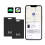 Android Bluetooth Wallet Tracker Card 2 Pack, Compatible with Google Find Hub, Wireless Charging, IP68 Waterproof 1