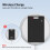 Android Bluetooth Wallet Tracker Card 2 Pack, Compatible with Google Find Hub, Wireless Charging, IP68 Waterproof 3