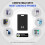 Android Bluetooth Wallet Tracker Card 2 Pack, Compatible with Google Find Hub, Wireless Charging, IP68 Waterproof 4