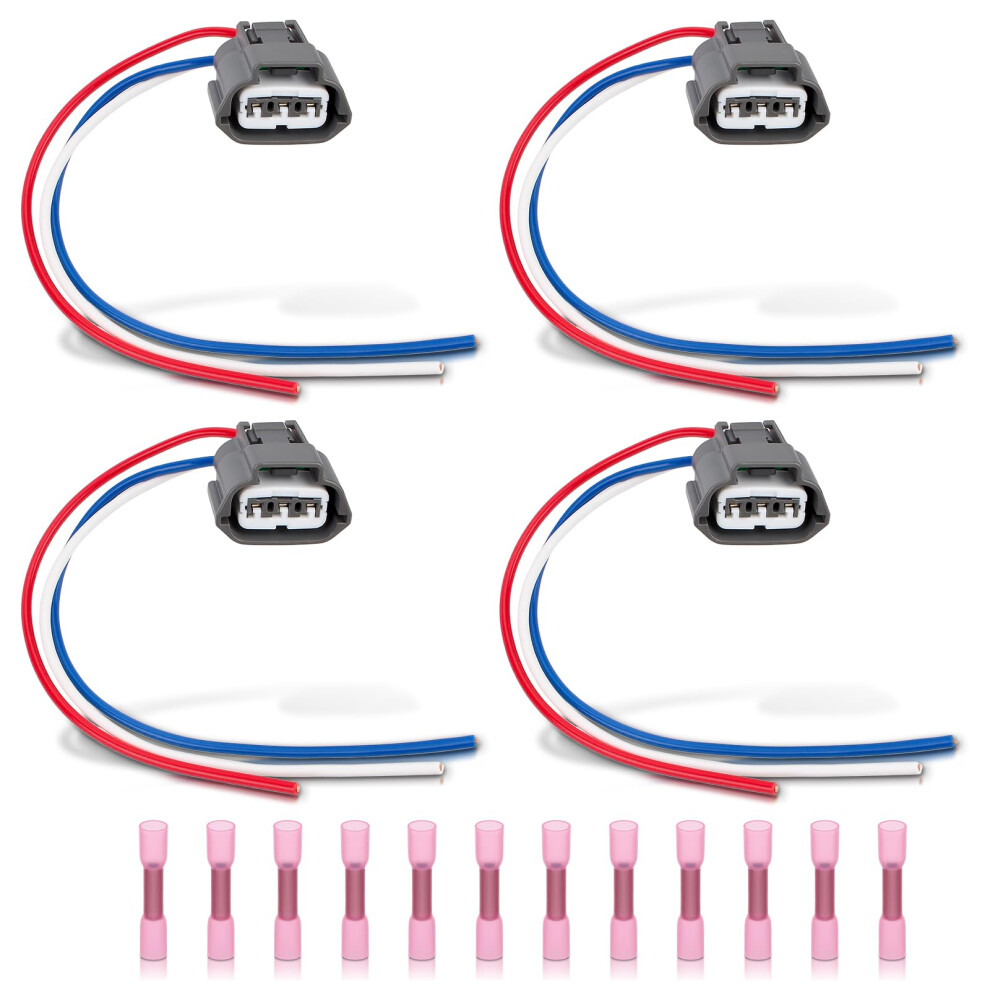 Pack Of 4 Ignition Coil Connector Harness Wiring Pigtail For Nissan 350Z 370Z Altima Maxima Armada 9070919971020