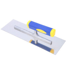 Professional Plastering Trowel 300mm Stainless Steel Skimming Tool with Ergonomic Comfort Grip