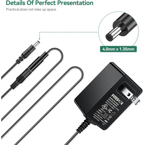 5V Power Adapter Replacement for Ooma Telo with Stable 2A Output and Worldwide Voltage Compatibility 2