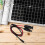 Solar Extension Cable with Connectors for Max Power Transfer and Outdoor Solar Panel Flex Use 4