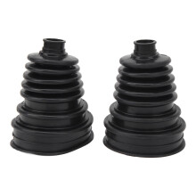 CV Joint Boot Kit Universal Silicone Dustproof Front Rear Axle Replacement with Clamps
