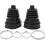 CV Joint Boot Kit Universal Silicone Dustproof Front Rear Axle Replacement with Clamps 5