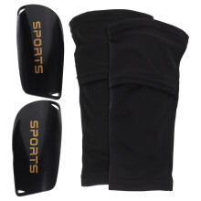 3Sets Outdoor Fußball Schienbein Sleeves Komfortable Schwarze