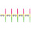5Sets Party Pinata Sticks Mit Augenbinden Geburtstagsdeko Set 11