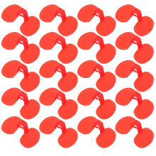500Pcs Lightweight Hen Anti Pecking Glasses Red Plastic Peepers