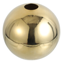 2Pcs Golden Creative Ceramic Vase Decorative Desktop Plant Holder