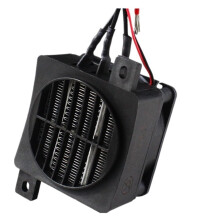 110V 400W PTC Fan Heater with Thermostat, Fast HeatUp, Energy Efficient Electric Space Heater