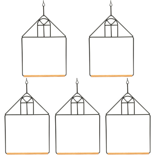 5Sets Bunter Eisen Vogelstand, Papageien Trainings- Und Sitzplatz 1