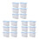18Pcs Home Laundry Storage Box White Plastic Beads Canister 2