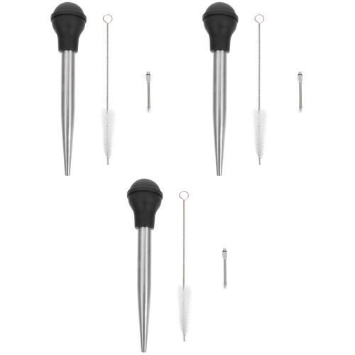 36Pcs Kitchen Meat Injectors Flexible Silicone Pump Head Bbq Tool 2