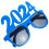 3pcs 2024 Glasses Funny Plastic 2