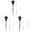 36Pcs Kitchen Meat Injectors Flexible Silicone Pump Head Bbq Tool 2