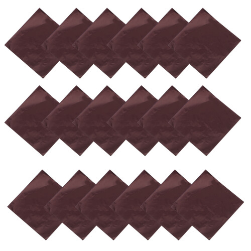 1500Pcs Coffee Foil Wrappers for Chocolate and Candy Packaging Sheets 2