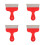 4Pcs Precision Cutting Wallpaper Smoother Kit with Steel 6