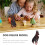 3Pcs Brown Plastic Simulation Dog Figurines for Nursery and Desktop 9