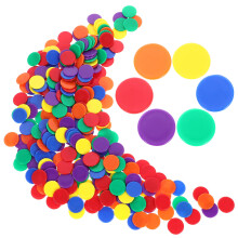 1000St Assortimenteerbare Plastic Poker Chips Voor En Leren