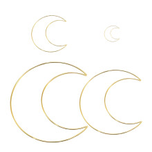24Stk Moon Ringe in Gold, DIY Zubehör