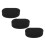 6Pièces Éponge Brosse Auto Noire Ergonomique Et 1