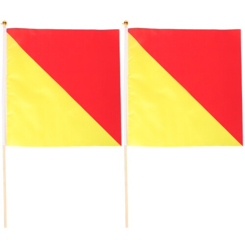 10St Commandovlaggen Polyester Voor Wedstrijden En Veiligheidsgebruik