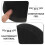 6Pièces Éponge Brosse Auto Noire Ergonomique Et 6