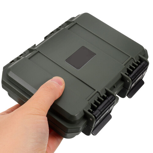 3Pcs Plastic Tool Storage Box Portable Handle Toolbox Assorted Colors 2