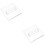 2St Multifunctionele Transparante Acrylverf Krabber Stevig En Compact 6